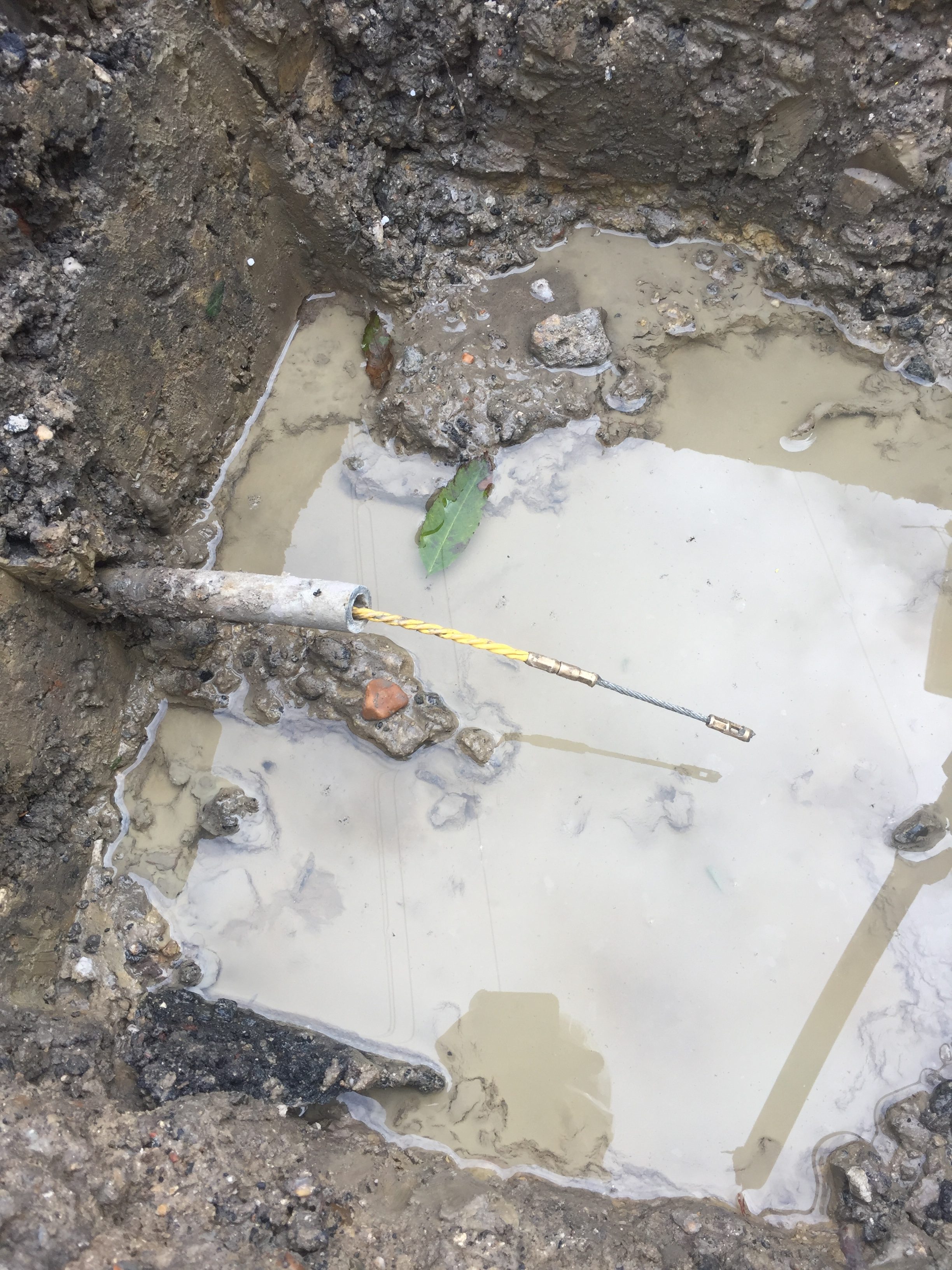Are you having to optimise working ground conditions when conducting pipe repairs?